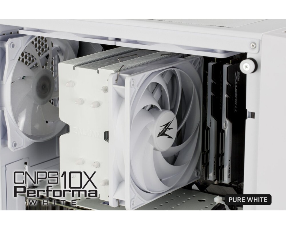 Охладител за процесор Zalman CNPS10X PERFORMA WHITE 7