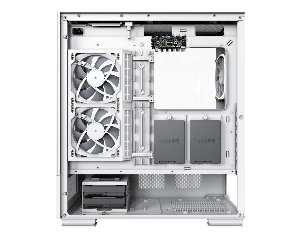 Кутия MONTECH SKY TWO ARGB, TG, Mid-Tower, Бяла 13