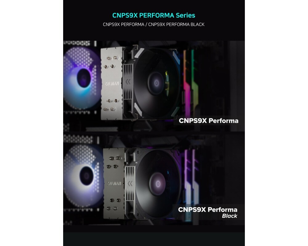 Охладител за процесор Zalman CNPS9X PERFORMA BLACK 4