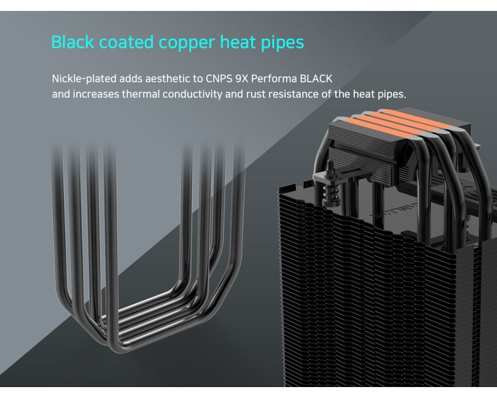 Охладител за процесор Zalman CNPS9X PERFORMA BLACK 11