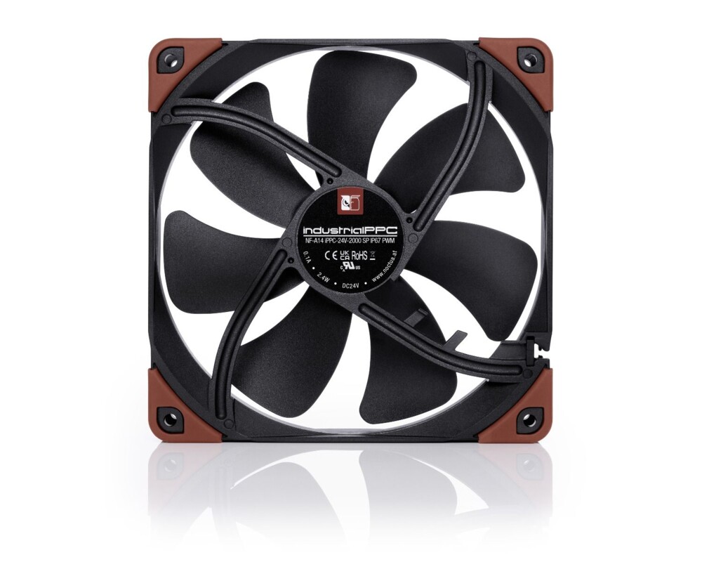 Вентилатор Noctua Влагозащитен / Прахозащитен 140mm... 3