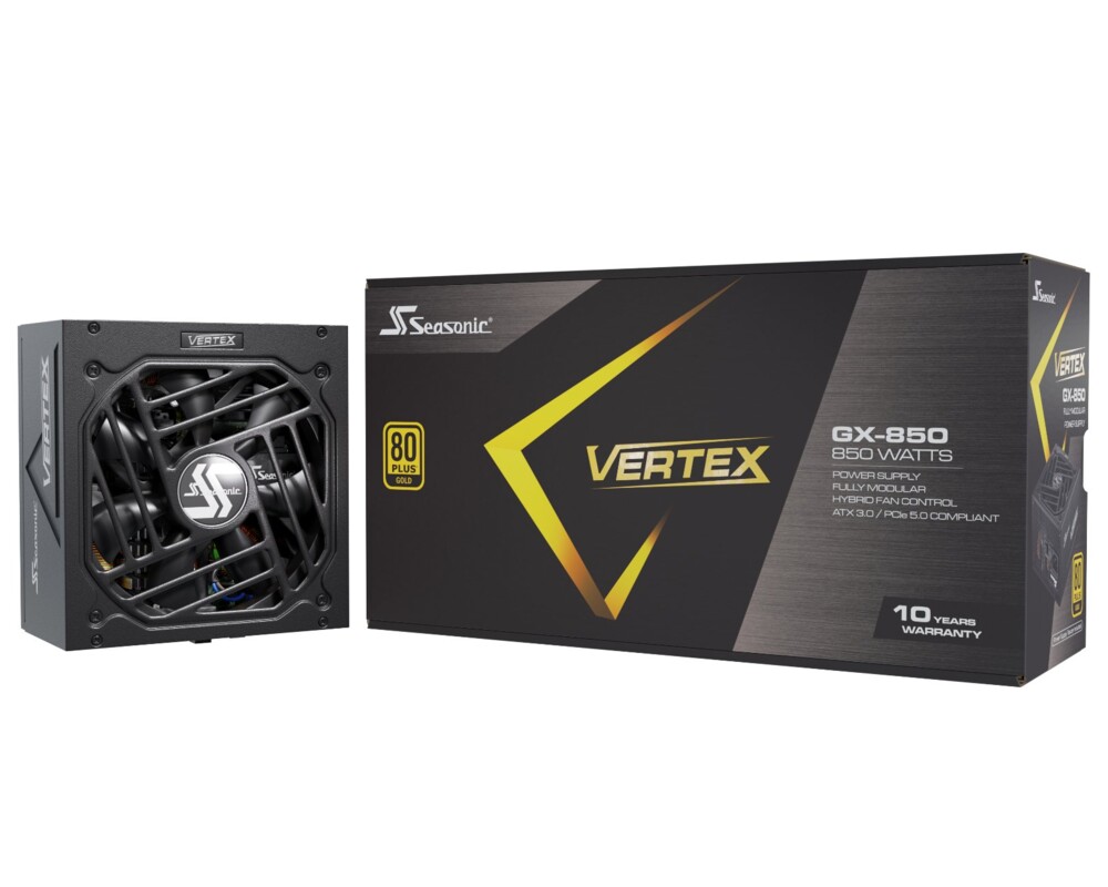 Захранване Seasonic ATX 3.0 850W Gold - VERTEX 8