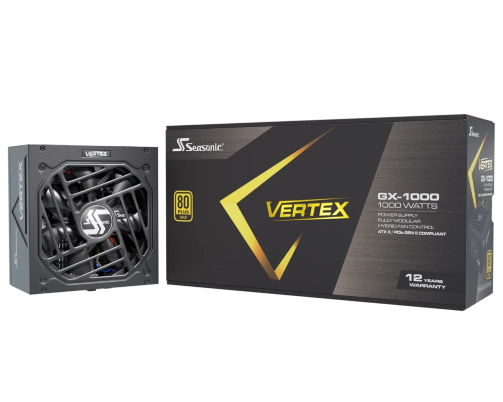 Захранване Seasonic ATX 3.0 1000W Gold - VERTEX 29