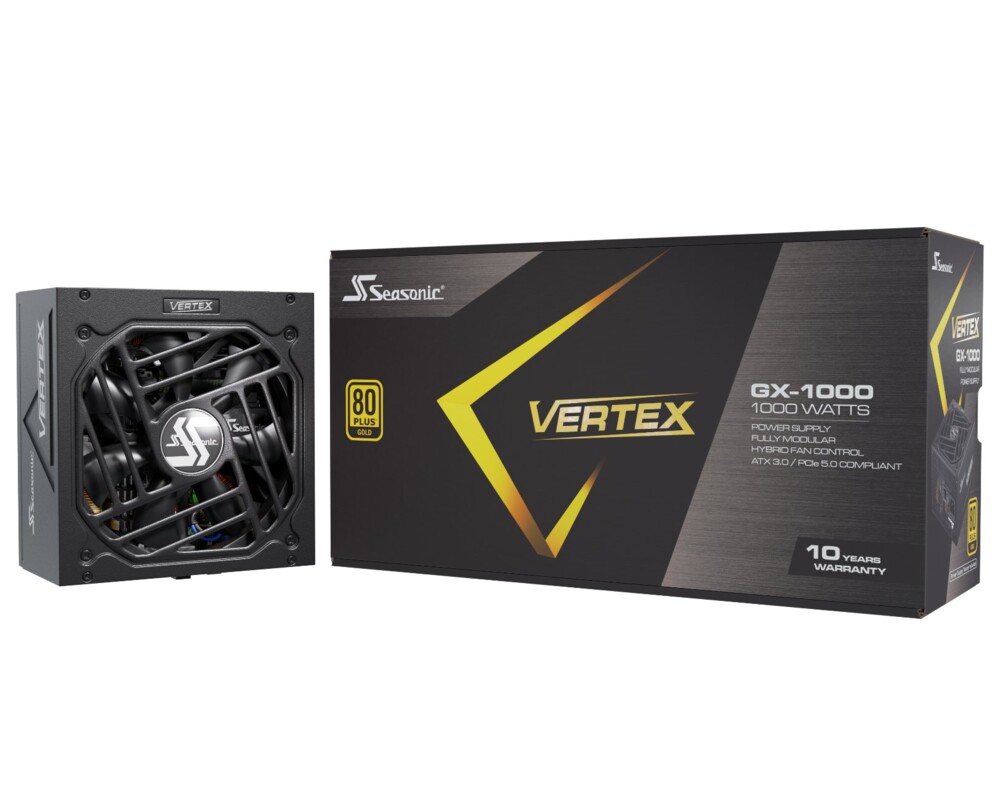 Захранване Seasonic ATX 3.0 1000W Gold - VERTEX 8
