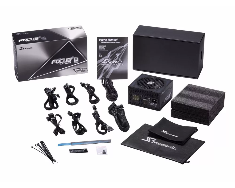 Захранване Seasonic 650W Platinium - FOCUS PX-650 -... 7