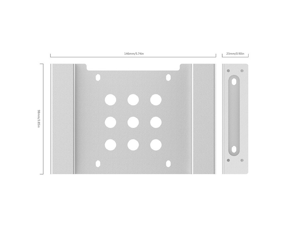 Аксесоар за съхранение Orico Адаптер SSD/HDD bracket 2.5"/3.5"-... 3