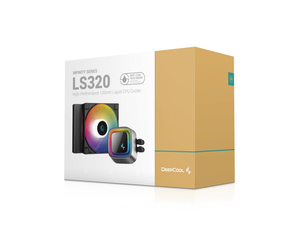 Охладител за процесор DeepCool LS320 - Addressable RGB 9