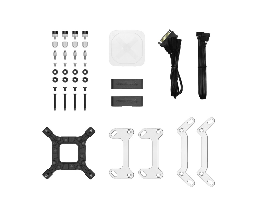 Охладител за процесор DeepCool LS320 - Addressable RGB 8