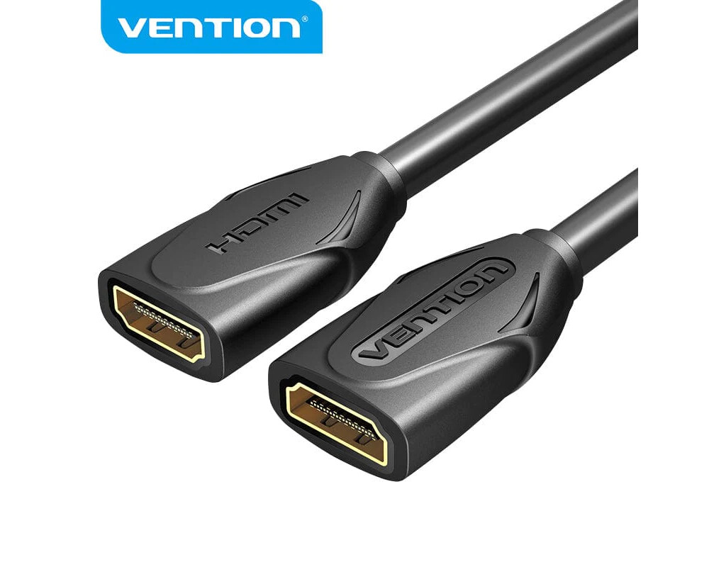 Кабел Vention удължителен кабел HDMI v2.0 extension Cable Female to Female 0.5M Black 12