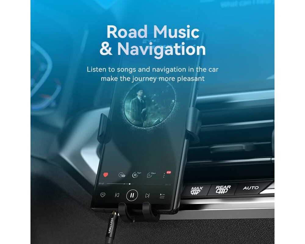 Аудио кабел Vention Аудио Кабел 3.5mm Audio Cable  M... 4