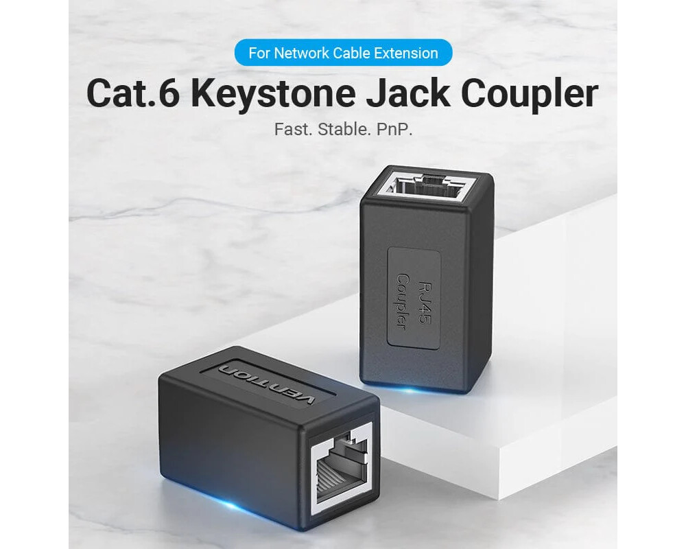 Мрежов кабел Vention съединител Keystone Jack Coupler... 4