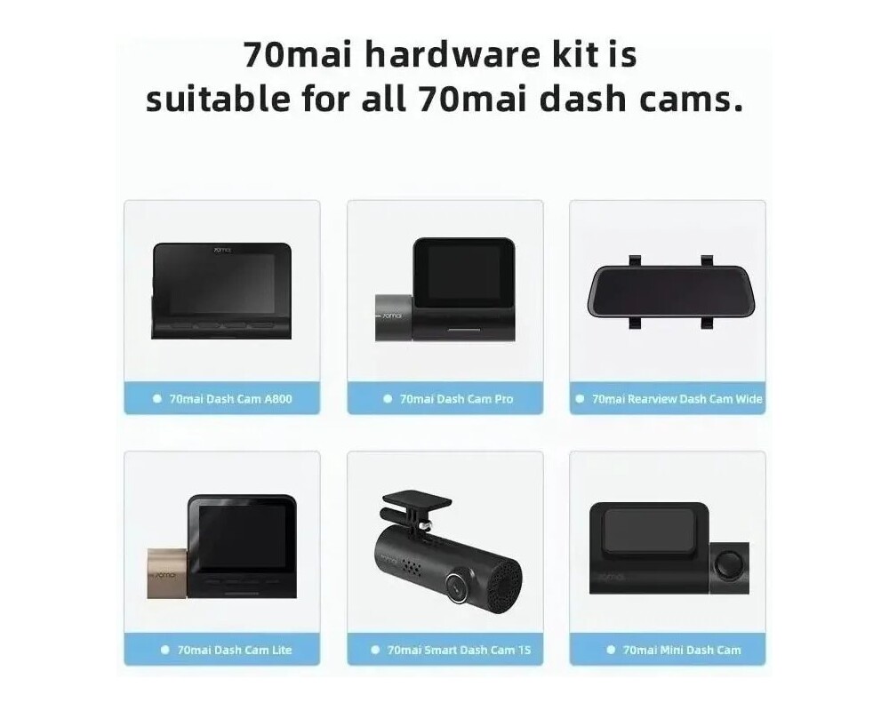 Видеорегистратор 70mai Hardwire Kit - Micro USB Midrive-U... 2