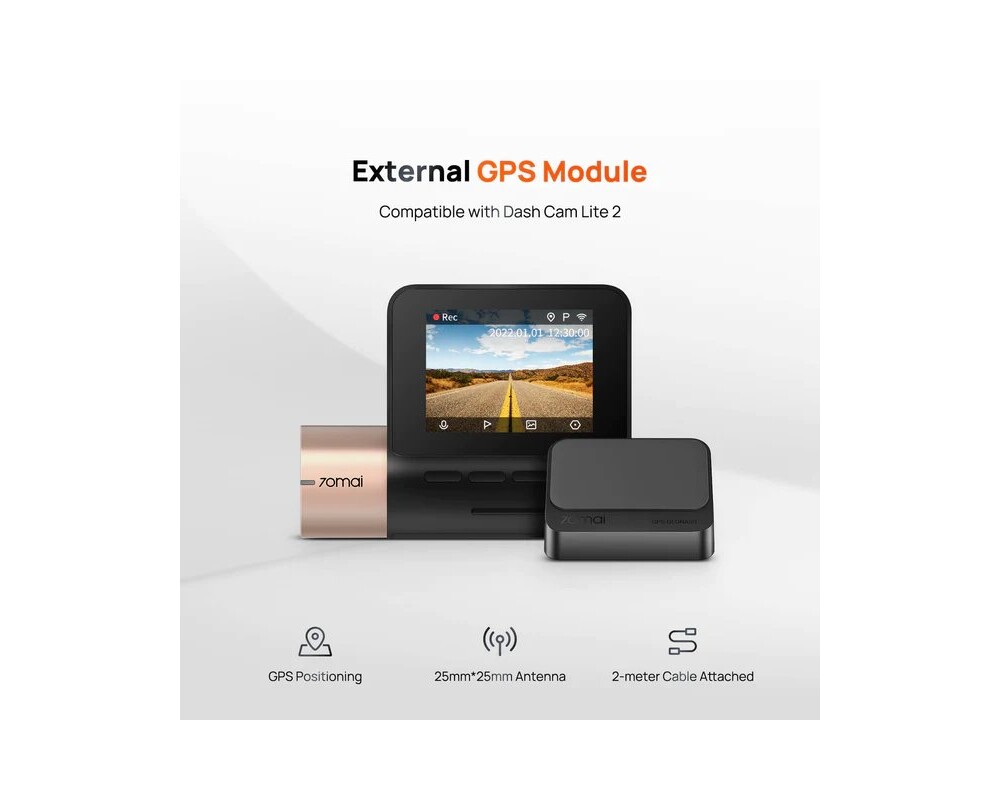 Видеорегистратор 70mai Dash Cam Lite 2 D10 4