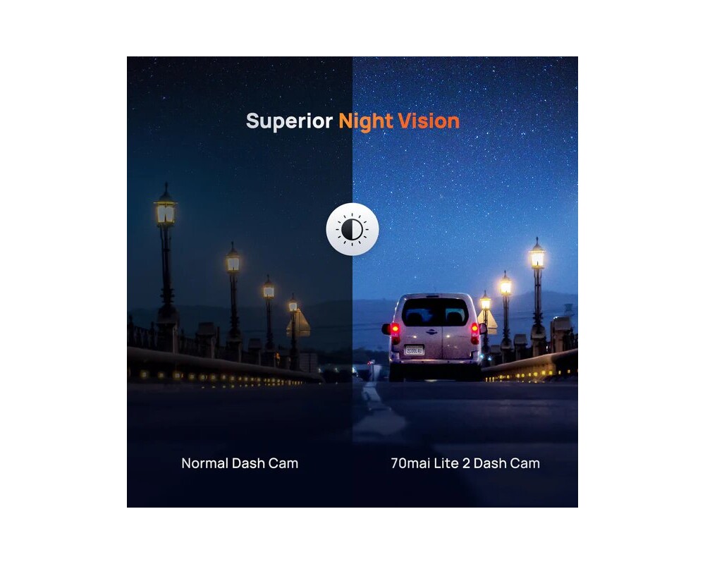 Видеорегистратор 70mai Dash Cam Lite 2 D10 3