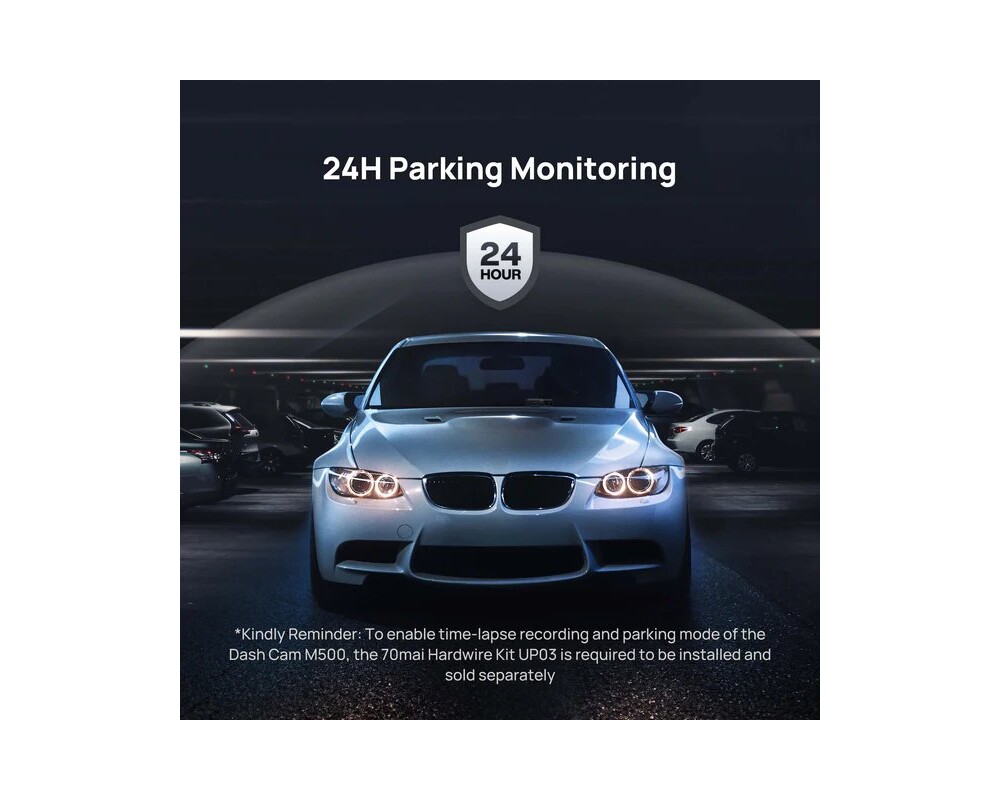 Видеорегистратор 70mai Dash Cam M500 64GB 7
