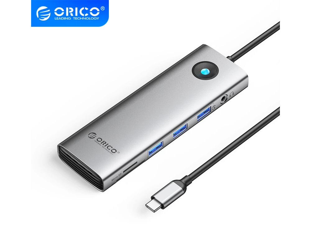 Докинг станция Orico Type-C Docking Station Power Distribution 100W - HDMI 2