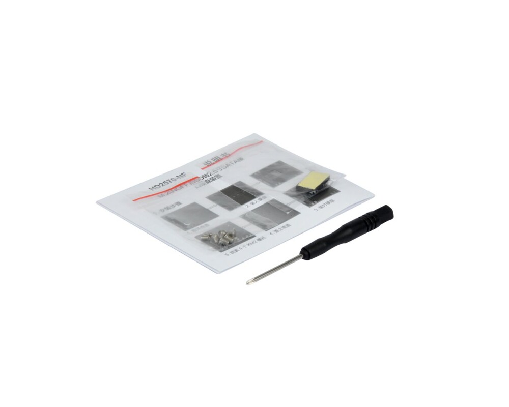 Аксесоар за съхранение Makki кутия за ссд Caddy Convertor M.2 NGFF SSD to 2.5" SATA3 12
