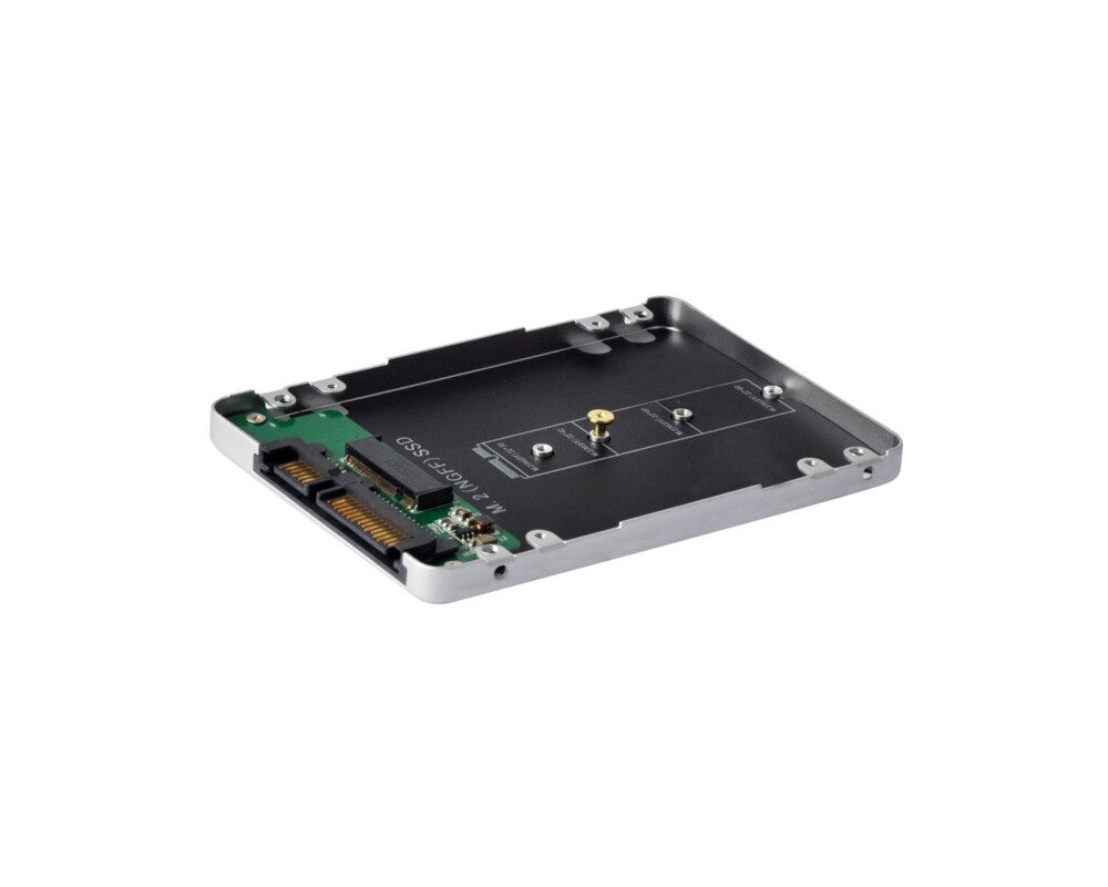 Аксесоар за съхранение Makki кутия за ссд Caddy Convertor M.2 NGFF SSD to 2.5" SATA3 5