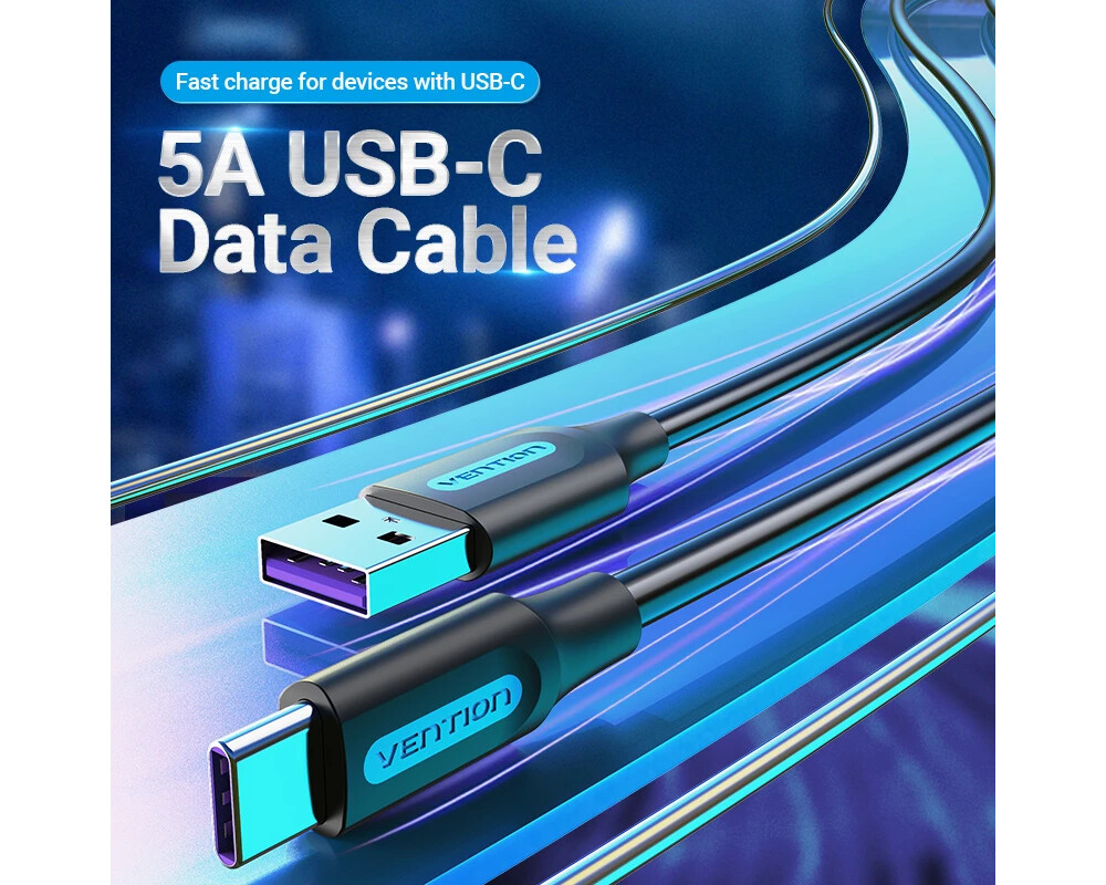 Кабел Vention Кабел USB 3.1 Type-C / USB 2.0 A... 2