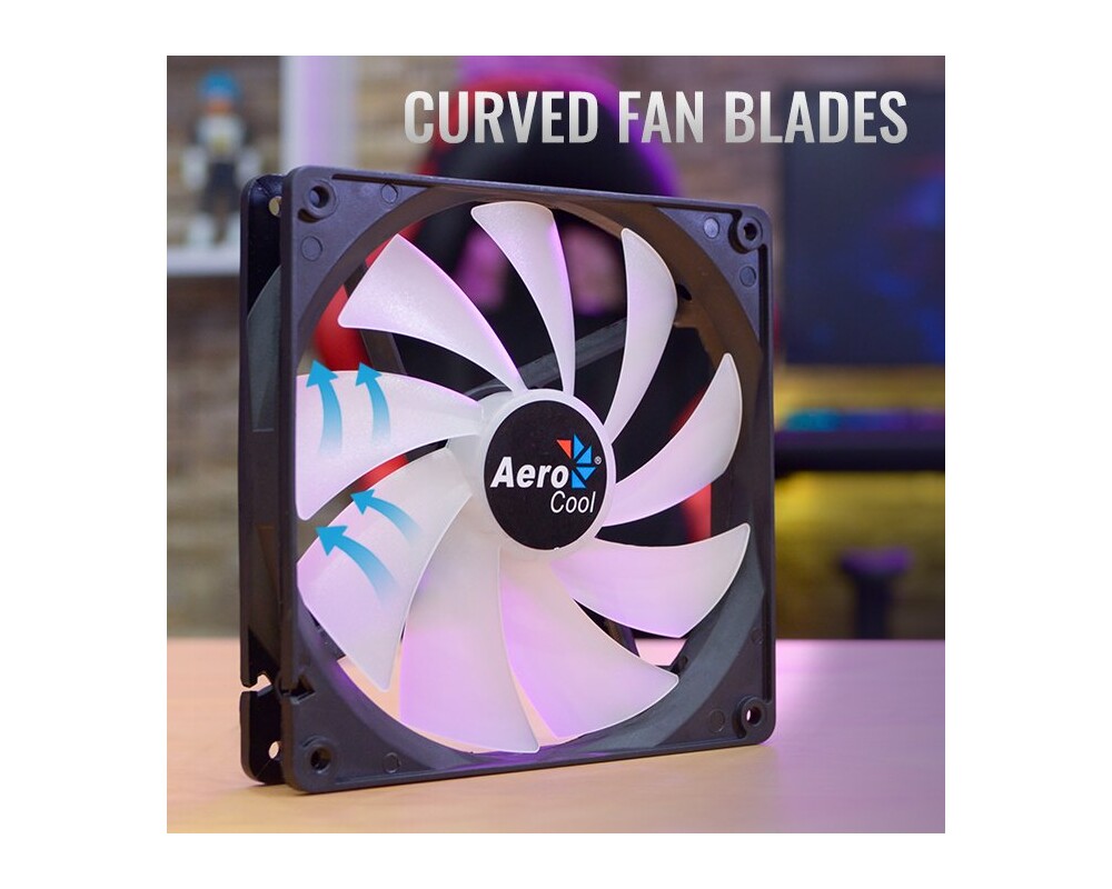 Вентилатор AeroCool 140 mm - Frost 14 - Fixed RGB -... 6
