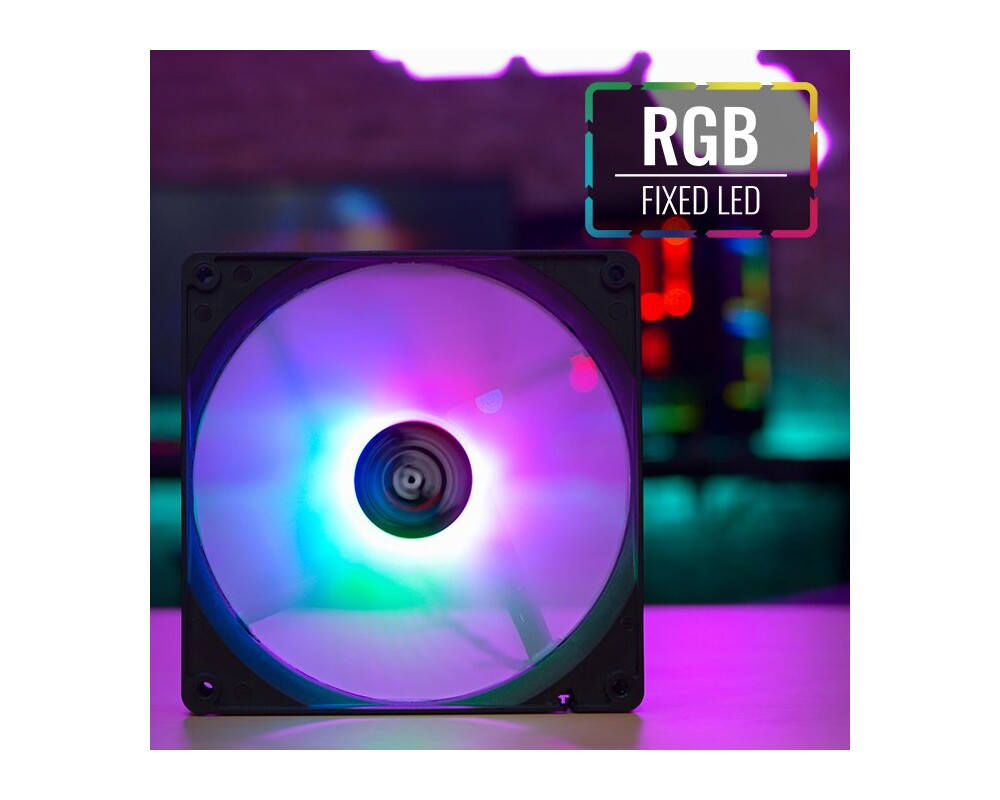 Вентилатор AeroCool 140 mm - Frost 14 - Fixed RGB -... 2
