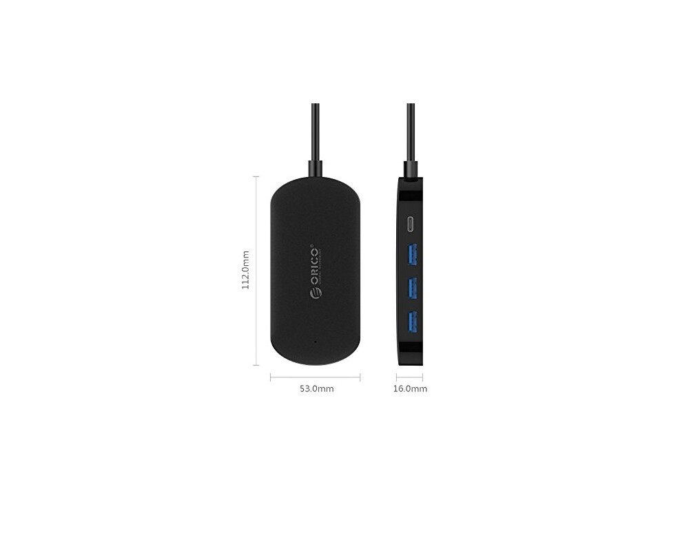 USB хъб Orico USB 3.1 Type C HUB 4 port - 1 x TYPE C 2