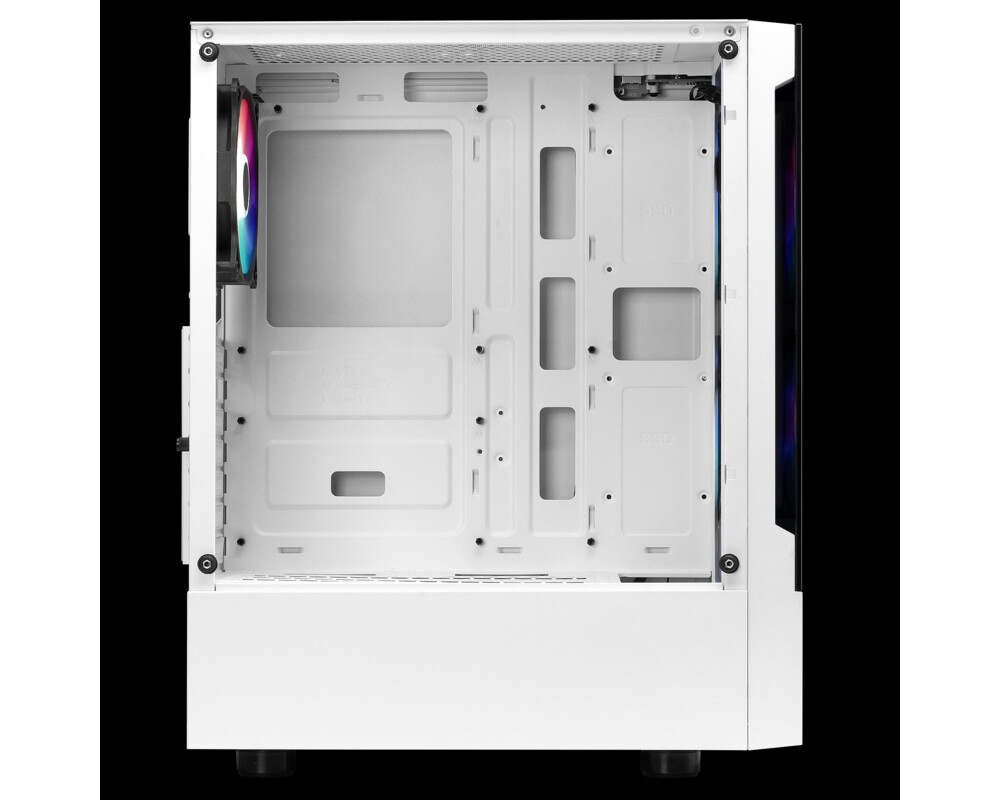 Кутия Gamdias ATX - TALOS E3 White - aRGB 5