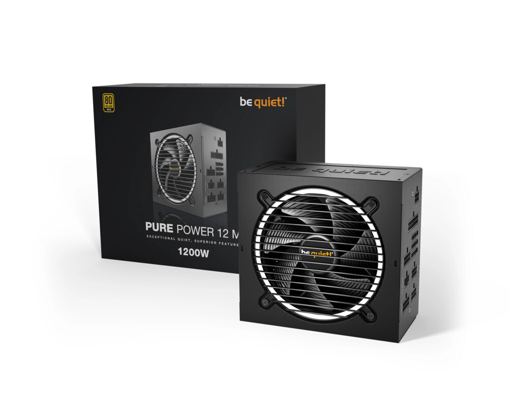 Захранване be quiet! ATX 3.0 - Pure Power 12 M 1200... 2