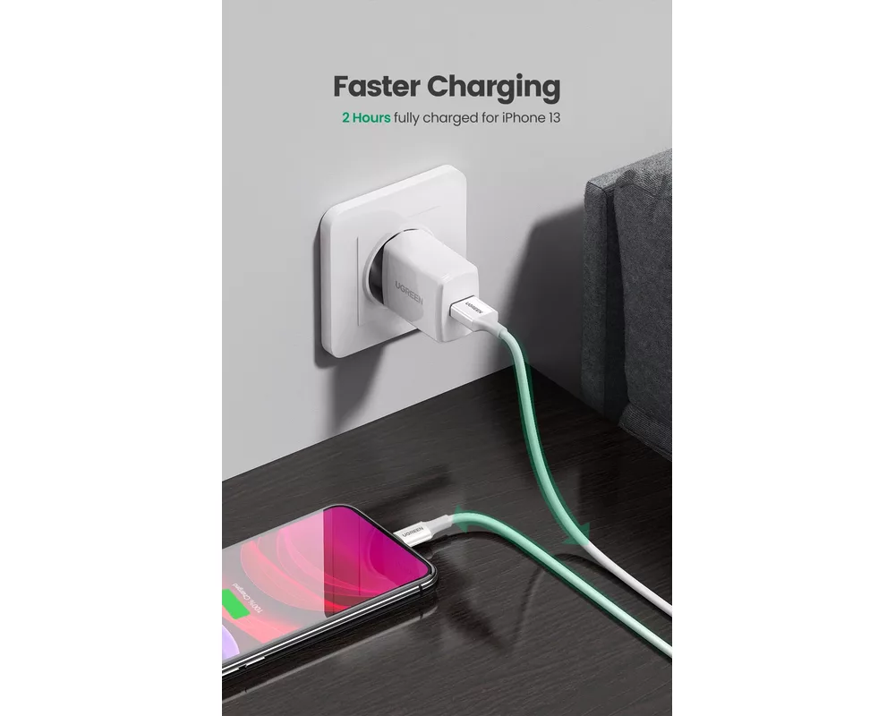 Кабел Ugreen кабел Cable iPhone Lighting/USB data US155 4