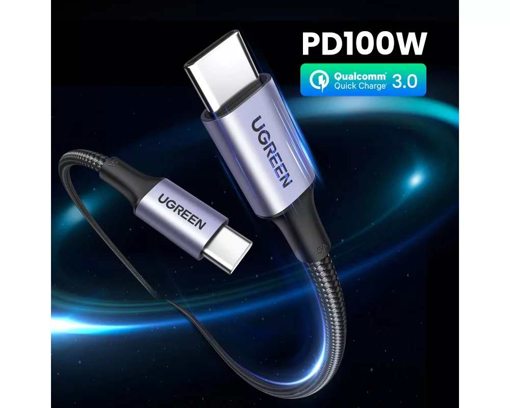 Кабел Ugreen кабел USB 2.0 Type-C M/M US316 3