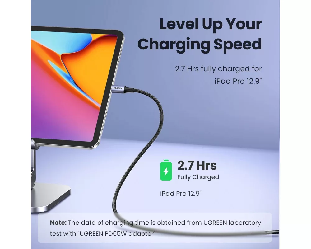 Кабел Ugreen кабел USB 2.0 Type-C M/M US316 5