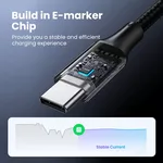 Кабел Ugreen кабел USB 2.0 Type-C M/M US316 9
