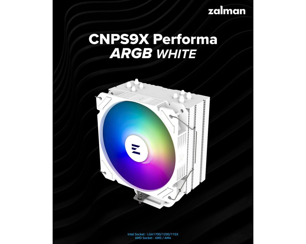 Охладител за процесор Zalman CNPS9X PERFORMA ARGB WHITE - aRGB... 6