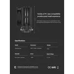 Охладител за процесор Zalman CNPS4X BLACK - LGA1700/AM5 11
