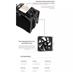 Охладител за процесор Zalman CNPS4X BLACK - LGA1700/AM5 10