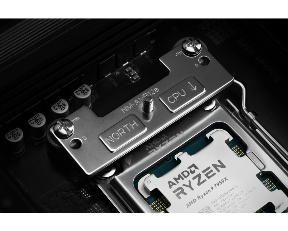 Част за охладител Комплект за монитиране на охладител Noctua NM-AMB12 за сокет AM4/AM5 за охладители NH-D15(S), NH-D14, NH-D9L, NH-C14S, NH-L9x65 7