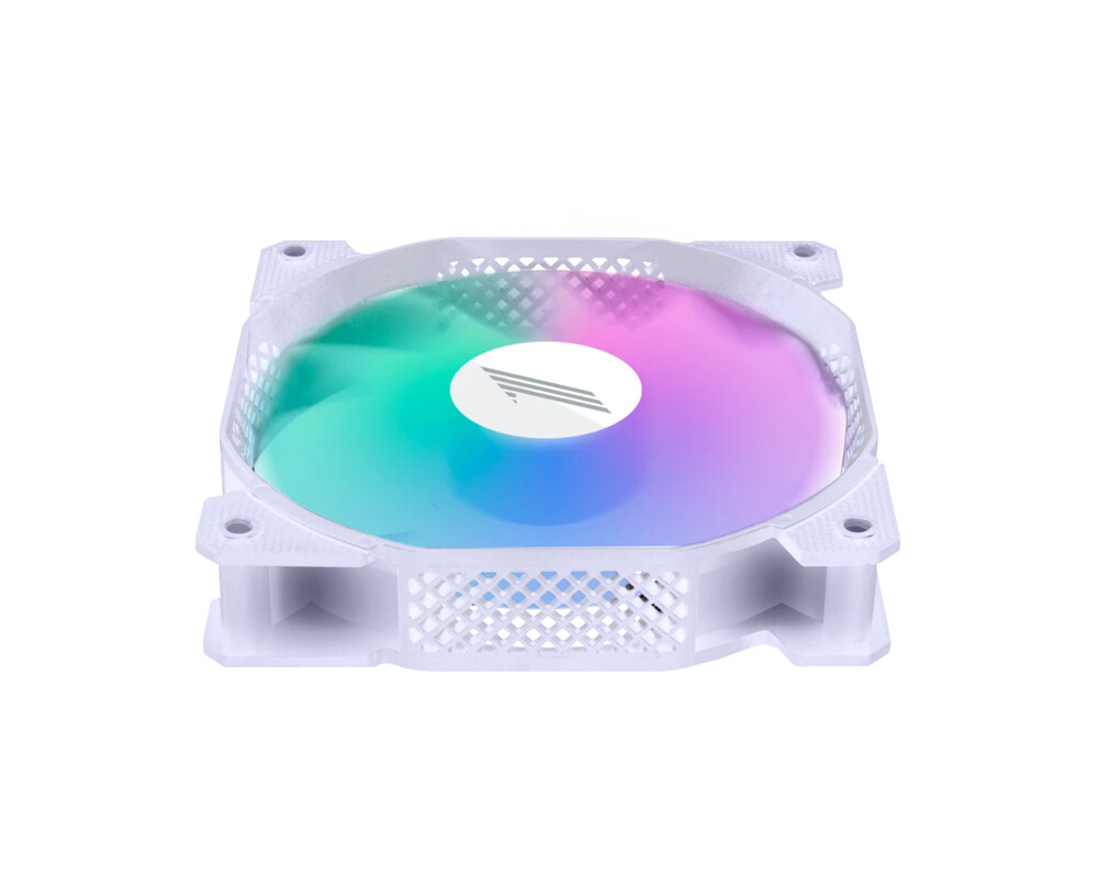Вентилатор 1stPlayer 120mm - F1 White Bulk 3