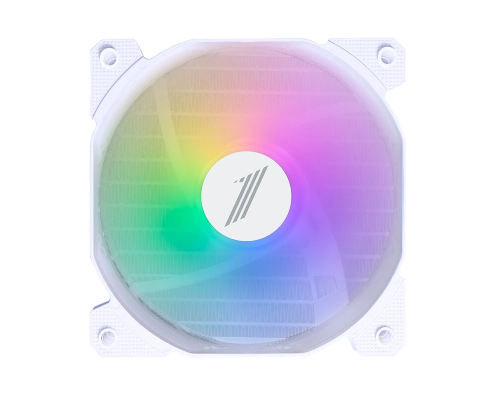 Вентилатор 1stPlayer 120mm - F1 White Bulk 2