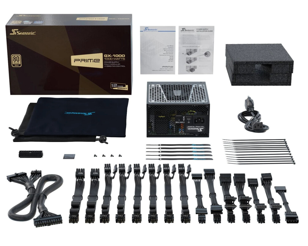 Захранване Seasonic PRIME GX-1000 Gold 11