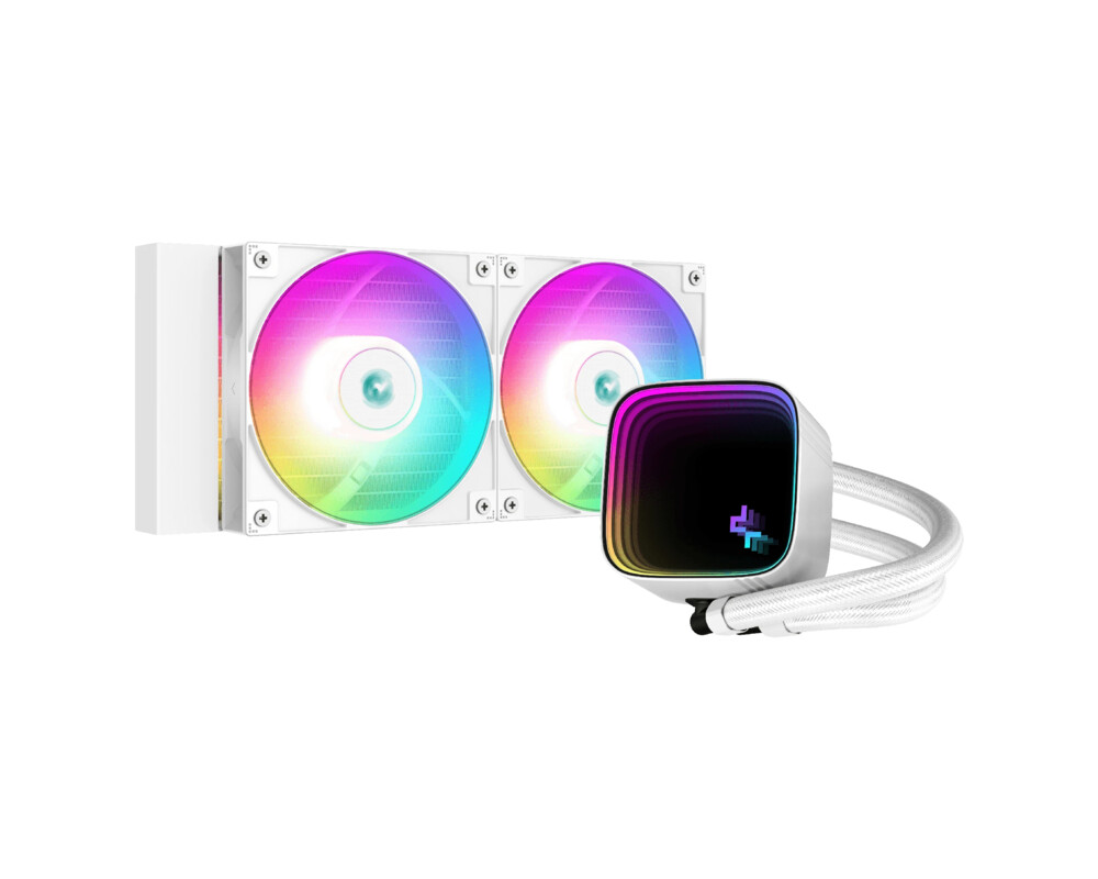 Охладител за процесор за процесори Intel/AMD DeepCool R-LS520-WHAMMM-G-1 - бяло 13