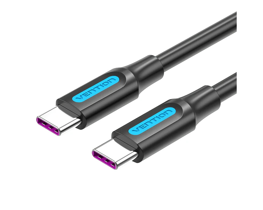 Кабел Vention Кабел USB 2.0 Type-C to Type-C -...