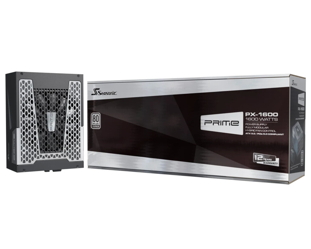 Захранване Seasonic 1600W Titanium PCIe Gen 5 - PRI... 25