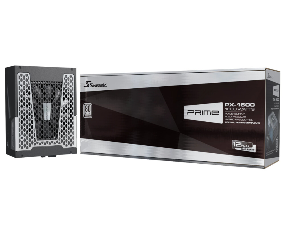Захранване Seasonic 1600W Platinum PCIe Gen 5 - PRI... 11