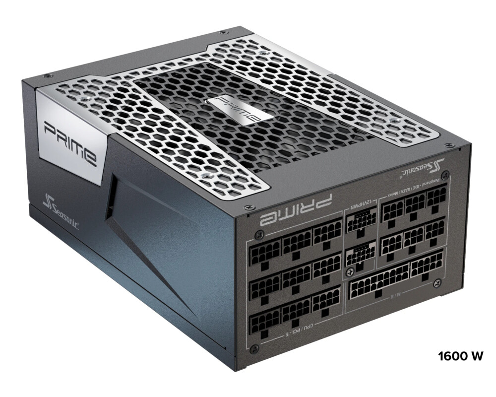 Захранване Seasonic 1600W Platinum PCIe Gen 5 - PRI... 2