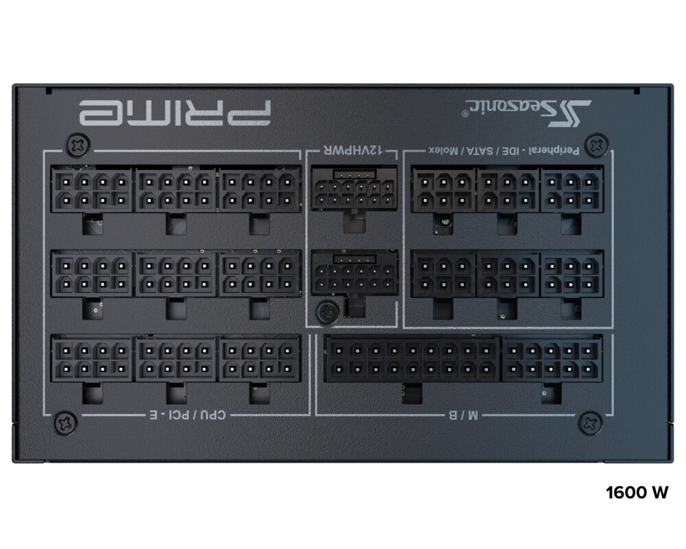 Захранване Seasonic 1600W Platinum PCIe Gen 5 - PRI... 5