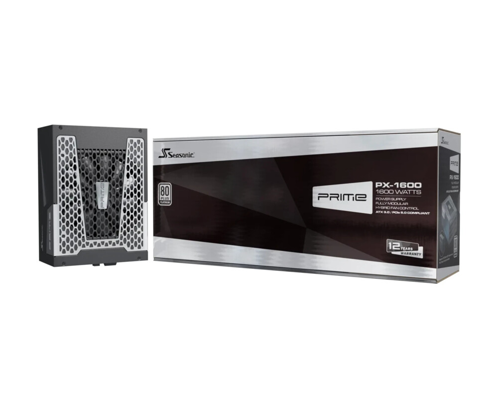Захранване Seasonic 1600W Platinum PCIe Gen 5 - PRI... 35