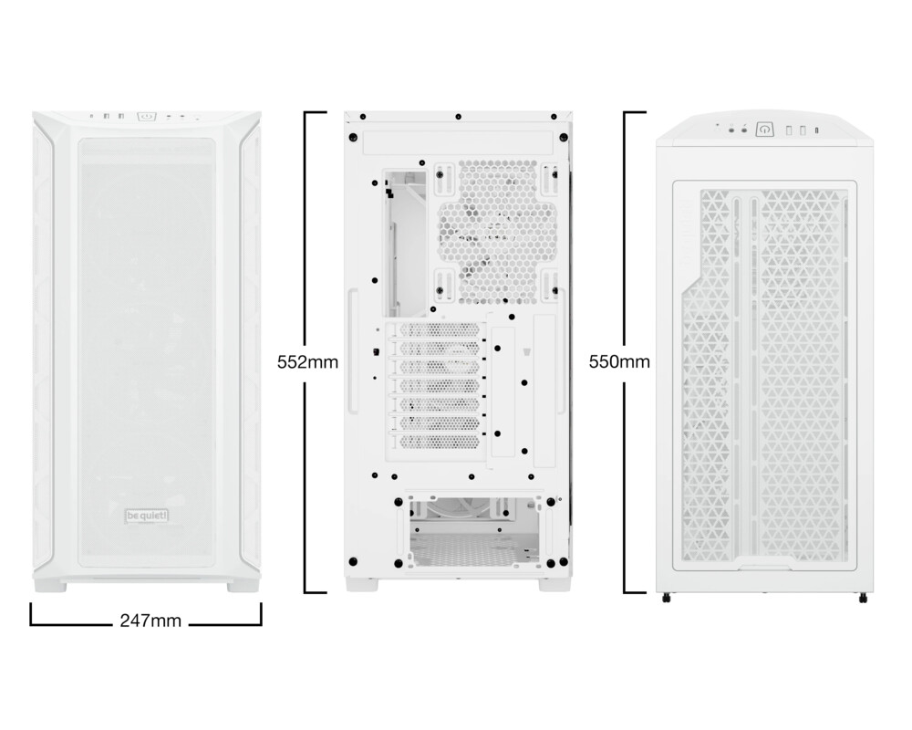 Кутия be quiet! EATX - Shadow Base 800 FX Whit... 2