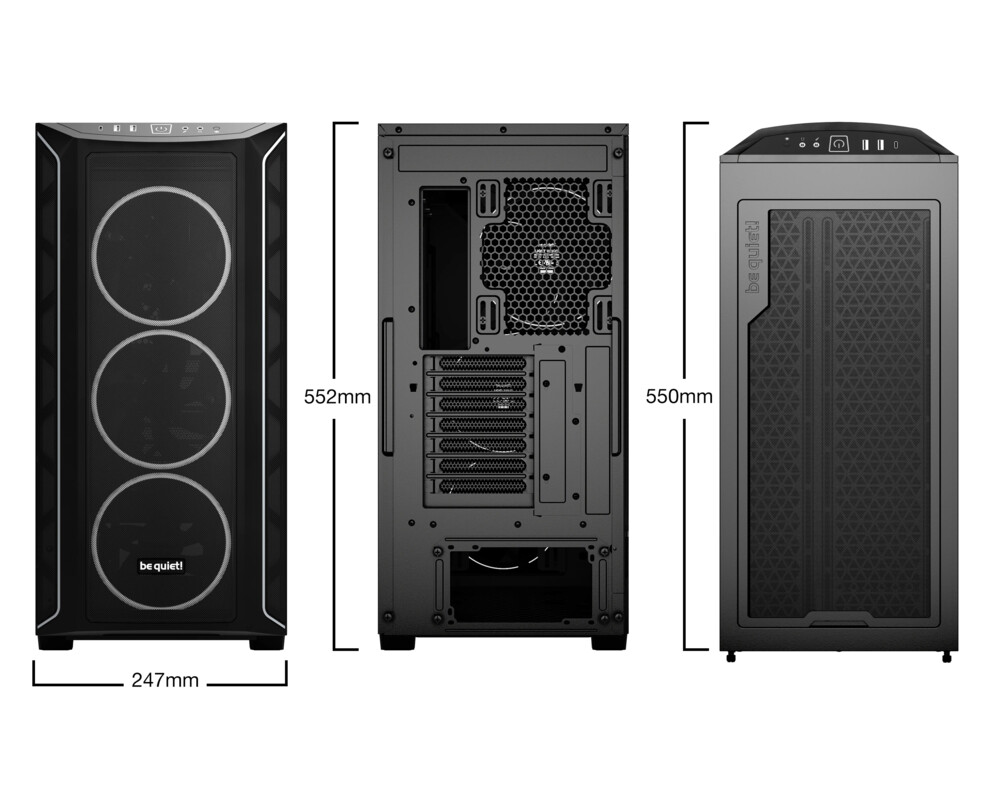 Кутия be quiet! EATX - Shadow Base 800 FX Blac... 2