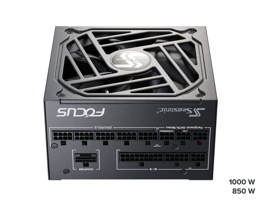 Захранване SEASONIC FOCUS GX-1000 1000W, 80+ Gold PCIe 5.0, Fully Modular 15