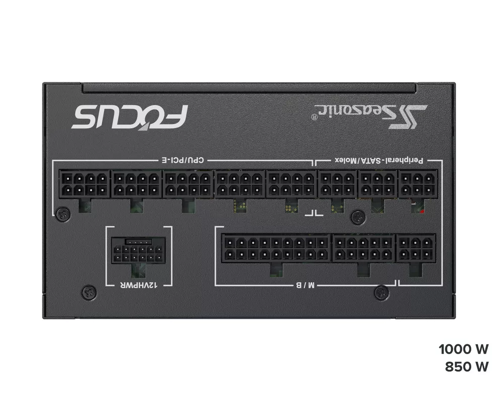 Захранване SEASONIC FOCUS GX-850 850W, 80+ Gold PCIe 5.0, Fully Modular 17